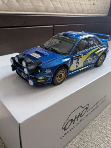 OTTOmobile 1/18 스바루 임프레자 WRC 몬테카를로