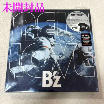 B'z NEW LOVE 초회 한정판 CD+셔츠 미개봉 새상품 희귀