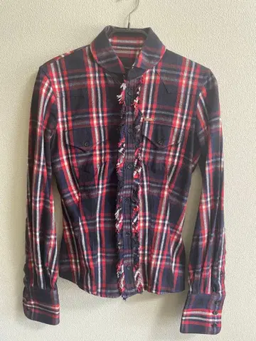 DSQUARED2 프릴 셔츠 블라우스