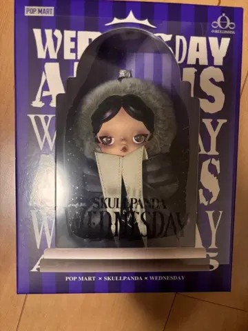 [ 정품 ] SKULLPANDA 웬즈데이 스컬팬더 POPMART