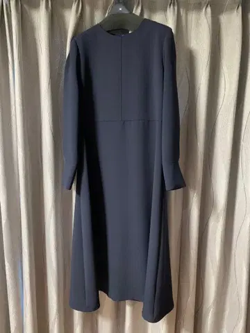 UNTITLED 세레모니 원피스 네이비