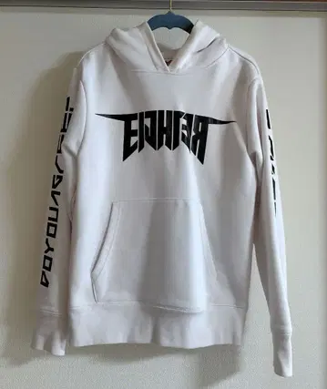 에이터 화이트 후드티