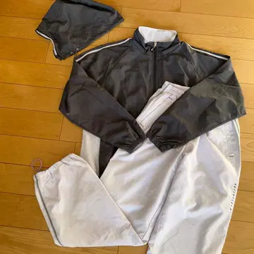 그레이 화이트 저리 세트 미즈노 여성용 M