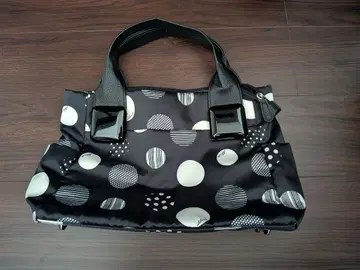 [ 새상품 미사용 ] 도트 무늬 토트백 빅