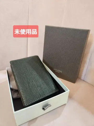 HELENA 다크 그린 명함지갑 미사용품