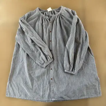 A Piece of Library 스트라이프 긴팔 셔츠