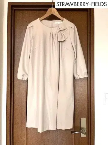 새상품급 스트로베리 필드 리본 모티브 원피스