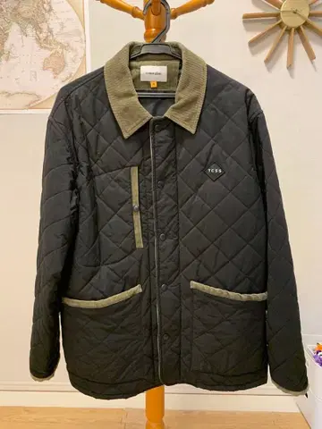 크리티컬 슬라이드 퀼팅 블루종 M 사이즈