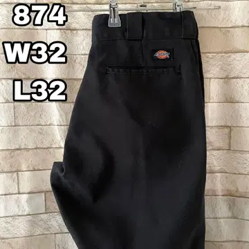 디키즈 874 워크 팬츠 자수 블랙 32 x 32