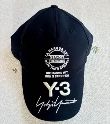 Y-3 블랙 캡