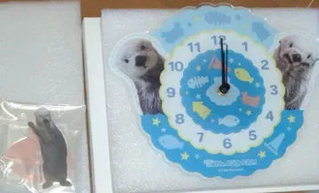 도바 수족관 캡 복권 메이짱 키라짱 아크릴 클락 펜 스탠드