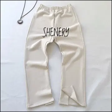 [ 새상품급 ] SHENERY 슬림 조젯 팬츠 스트레치 슬림 레그 깔끔한