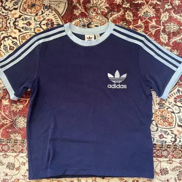 adidas 반팔 T셔츠 XS 네이비/라이트 블루