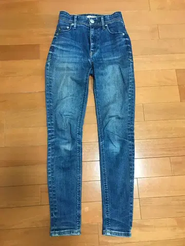 YANUK 스키니 데님 블루