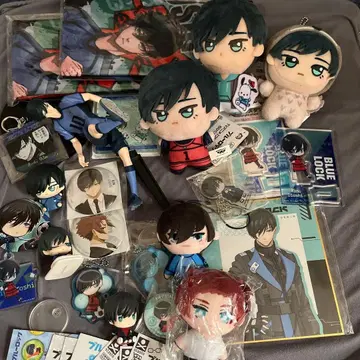 블루 록 이토시 린 이토시 사에 치비구루미 피규어 베이스 야드 가챠