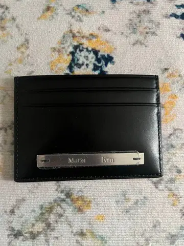 Matin Kim 가죽 카드 케이스