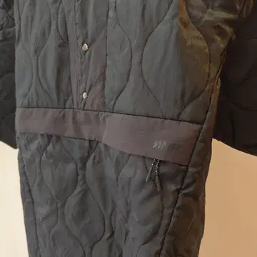 NUMERALS 블랙 퀼팅 자켓 M