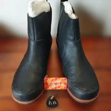 나카노 히로미치 숏부츠 가죽 LL 컬러 DN (다크 네이비)