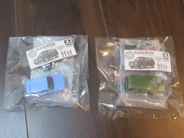 RASHEEN 미니카 1/64 2대 블루 & 카키