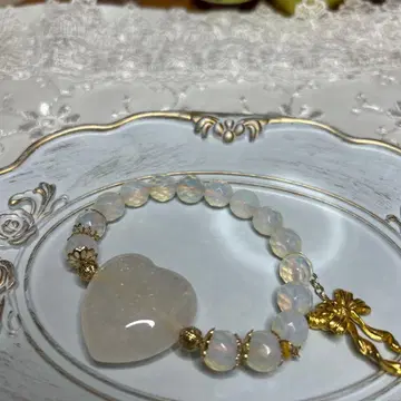 하트형 쿼츠 팔찌