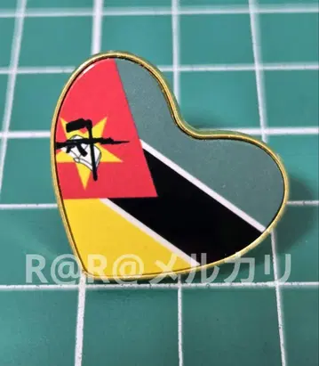 박람회 모잠비크관 핀 배지 모잠비크 파빌리온