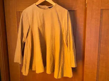 mizuiro ind. 베이지 긴팔 셔츠