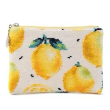 새상품 FEILER 레몬 도트 티슈 파우치