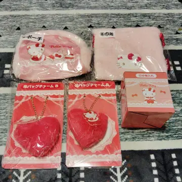 산리오 헬로키티 럭키 드로우 5종 세트