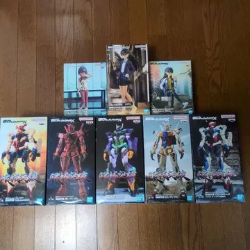 기동전사 GUNDUM GQuuuuuuX 피규어 8체 세트 한정 돌파 외