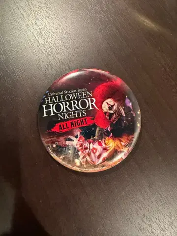 할로윈 호러 나이트 캔뱃지 USJ