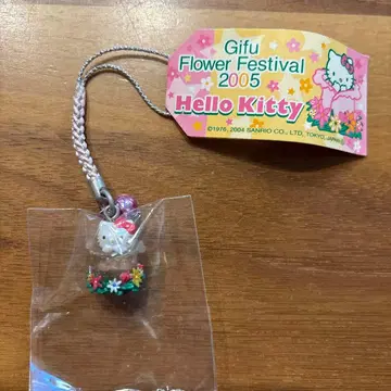 지역 한정 키티 스트랩 네즈케 기후 플라워 페스티벌 2005