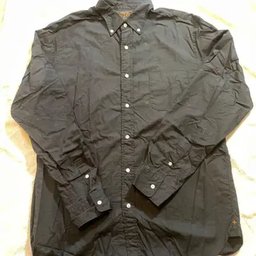 빔즈 버튼다운 셔츠 블랙 L 사이즈