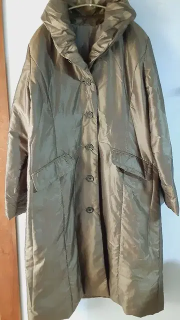 통판생활 경량 충전솜 코트