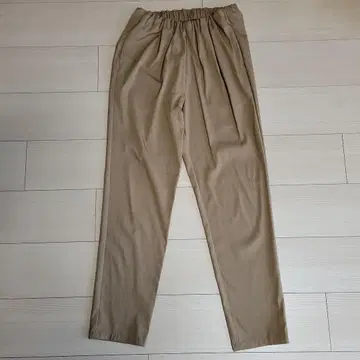 새상품급 suadeo 팬츠 베이지 허리밴딩