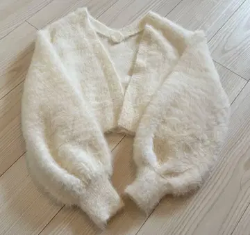 WILLSELECTION 샤기 볼레로 가디건 M