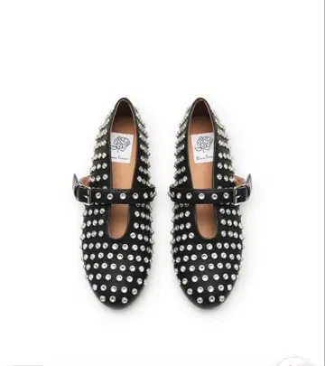 에마 프란시스 메리 제인 스터드 플랫슈즈 23cm