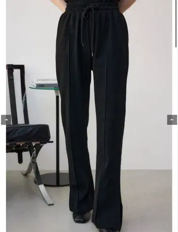 사이드 슬릿 플레어 팬츠 세트