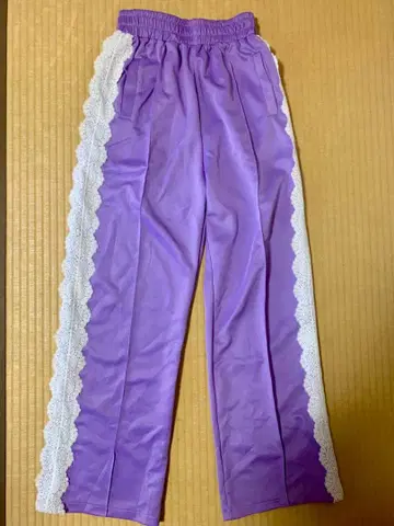 퍼플 레이스 사이드 라인 팬츠 저지