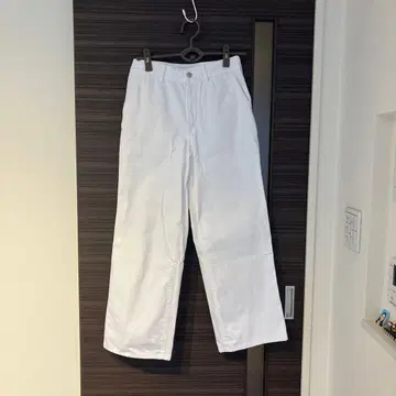 45RPM 화이트 스트레이트 청바지 사이즈 2 밑위 깊음