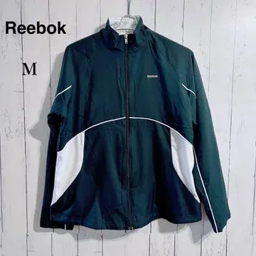 Reebok M 나일론 자켓 블루/그린