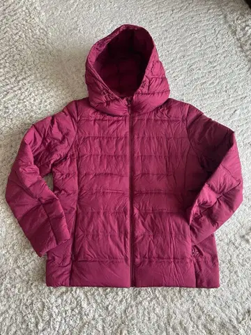 유니클로 심리스 다운 파카