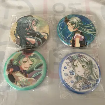 뱅드림 캔뱃지 히카와 사요 4개 세트