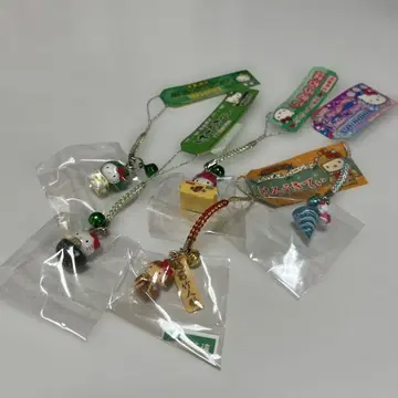 지역 한정 키티 도쿠시마 한정판 스트랩 4개 세트