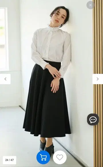 #Newans 서큘러 스커트