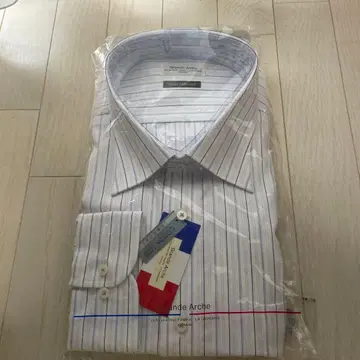 Grande Arche 스트라이프 드레스 셔츠 5L