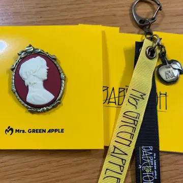 Mrs. GREEN APPLE 실루엣 키링