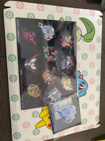 포켓몬 레전즈 ZA 혜택 아크릴 코스터 스티커 메가 앱솔