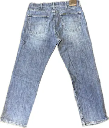 Lee 스트레이트 데님 34 x 29 블루