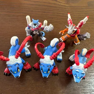 디지몬 피규어 컬렉션 라이즈그레이몬 가오가몬 피규어