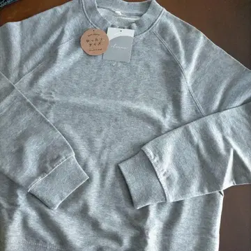 여성용 코튼 쭈리 풀오버 그레이